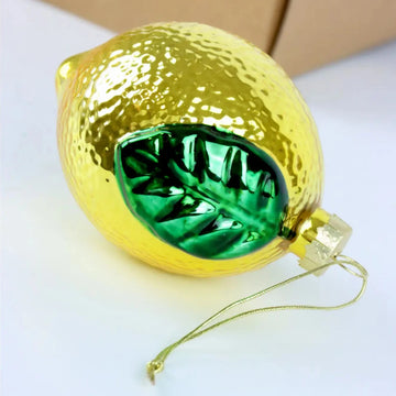 LEMON GLASS BAUBLE