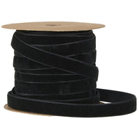 10 METRE VELVET RIBBON SPOOL | BLACK