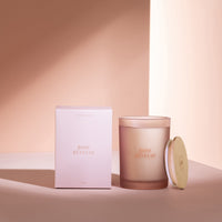 SCENTED CANDLE IN FROSTED GLASS |  ROSE REVEUSE