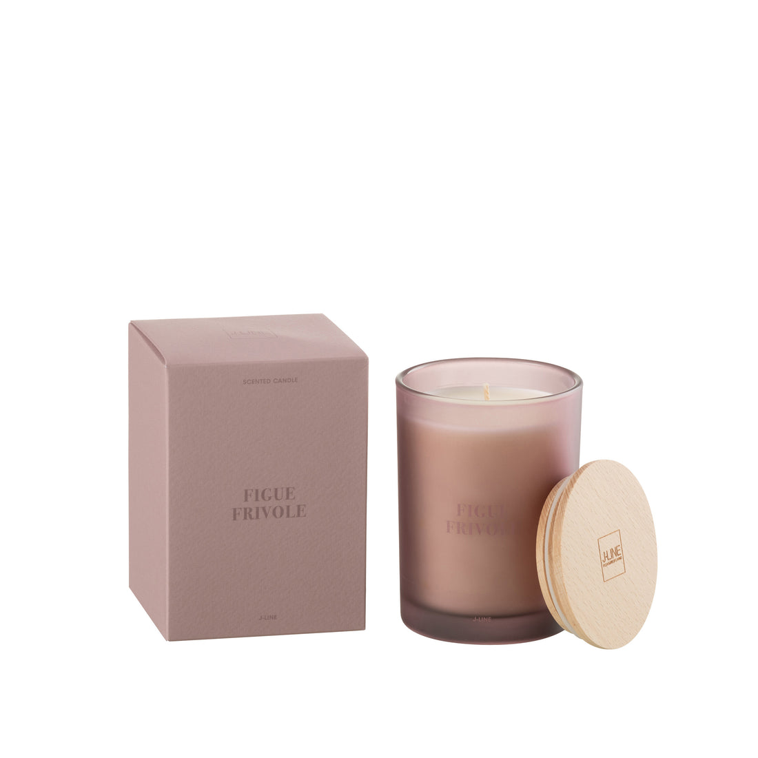 SCENTED CANDLE IN FROSTED GLASS |  FIGUE FRIVOLE