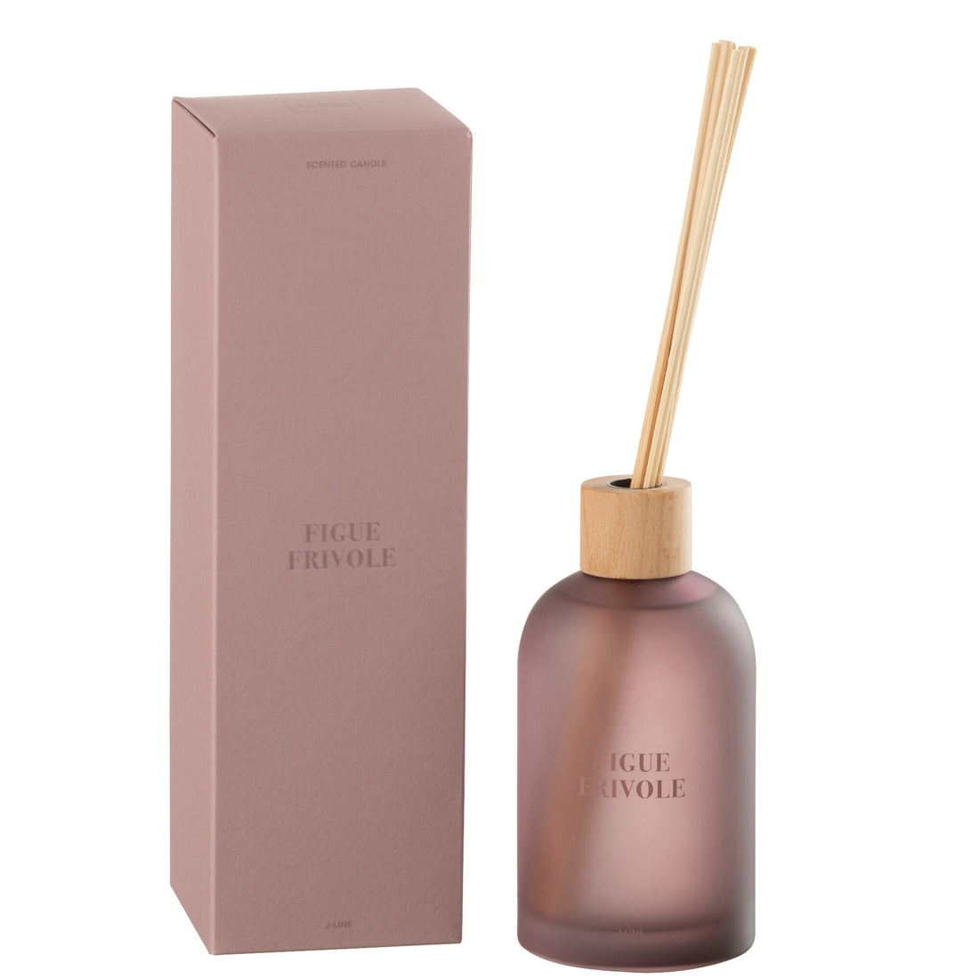 REED DIFFUSER IN FROSTED GLASS BOTTLE |  FIGUE FRIVOLE