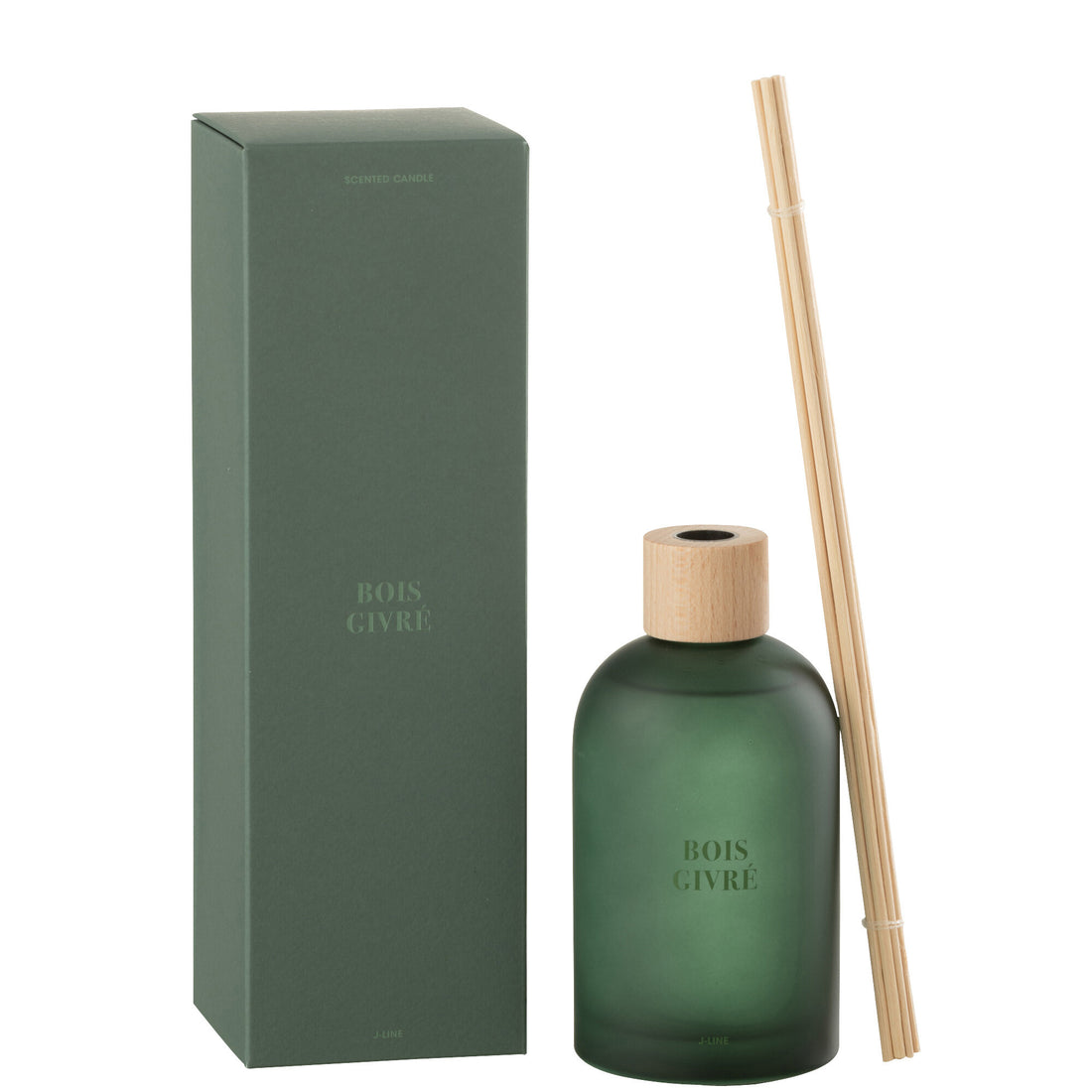 REED DIFFUSER IN FROSTED GLASS BOTTLE |  BOIS GIVRE