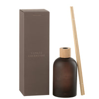 REED DIFFUSER IN FROSTED GLASS BOTTLE |  VANILLE GOURMANDE