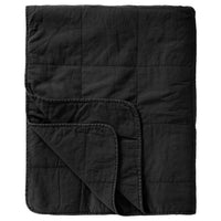 VINTAGE STYLE DOUBLE QUILT | ANTHRACITE