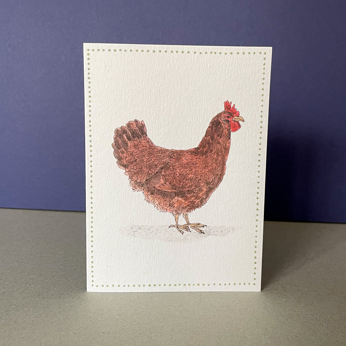 PACK 6 NOTECARDS |  MIXED CHICKENS