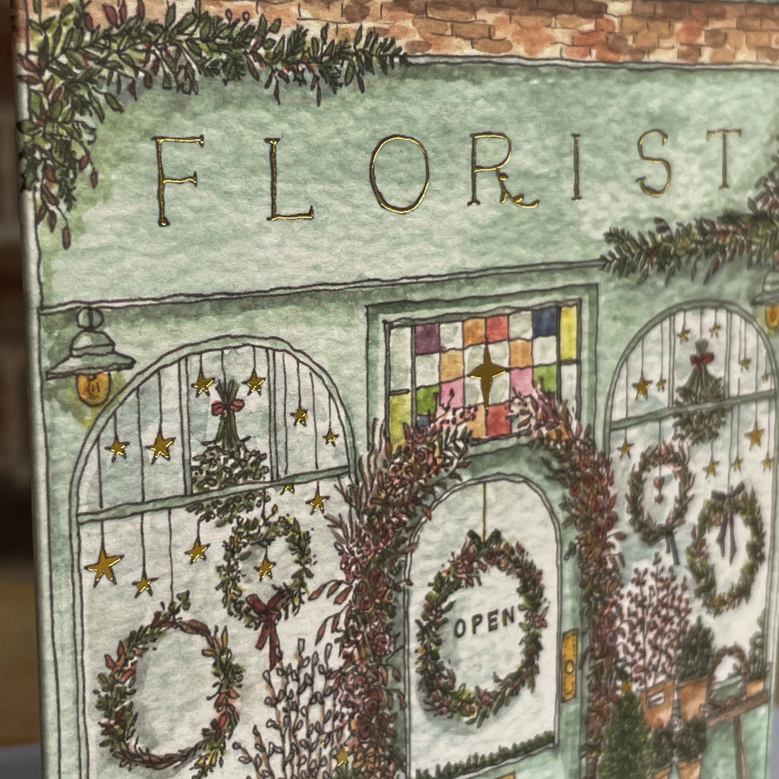 CARD |  FLORIST CHRISTMAS CARD