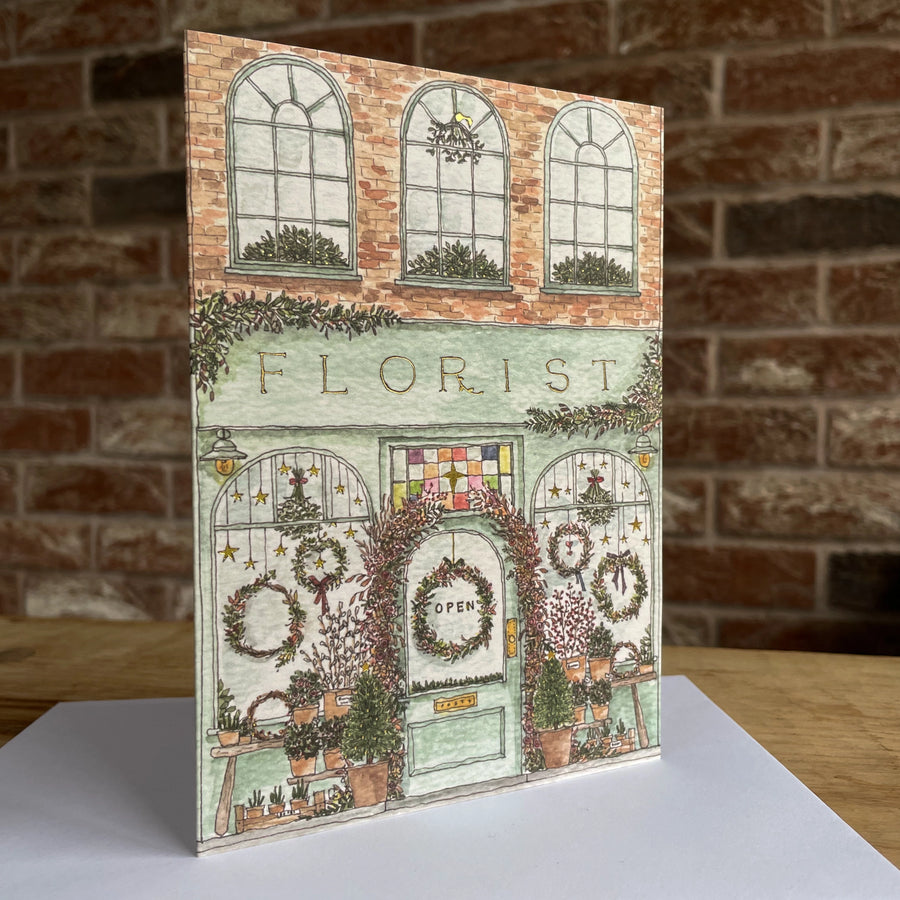 CARD |  FLORIST CHRISTMAS CARD