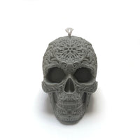 MANDALA SKULL CANDLE