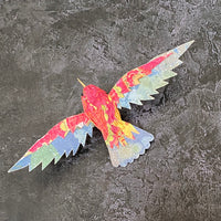 DECORATIVE CLIP ON PAPER BIRD