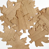 WOODEN LABEL | MAPLE LEAF