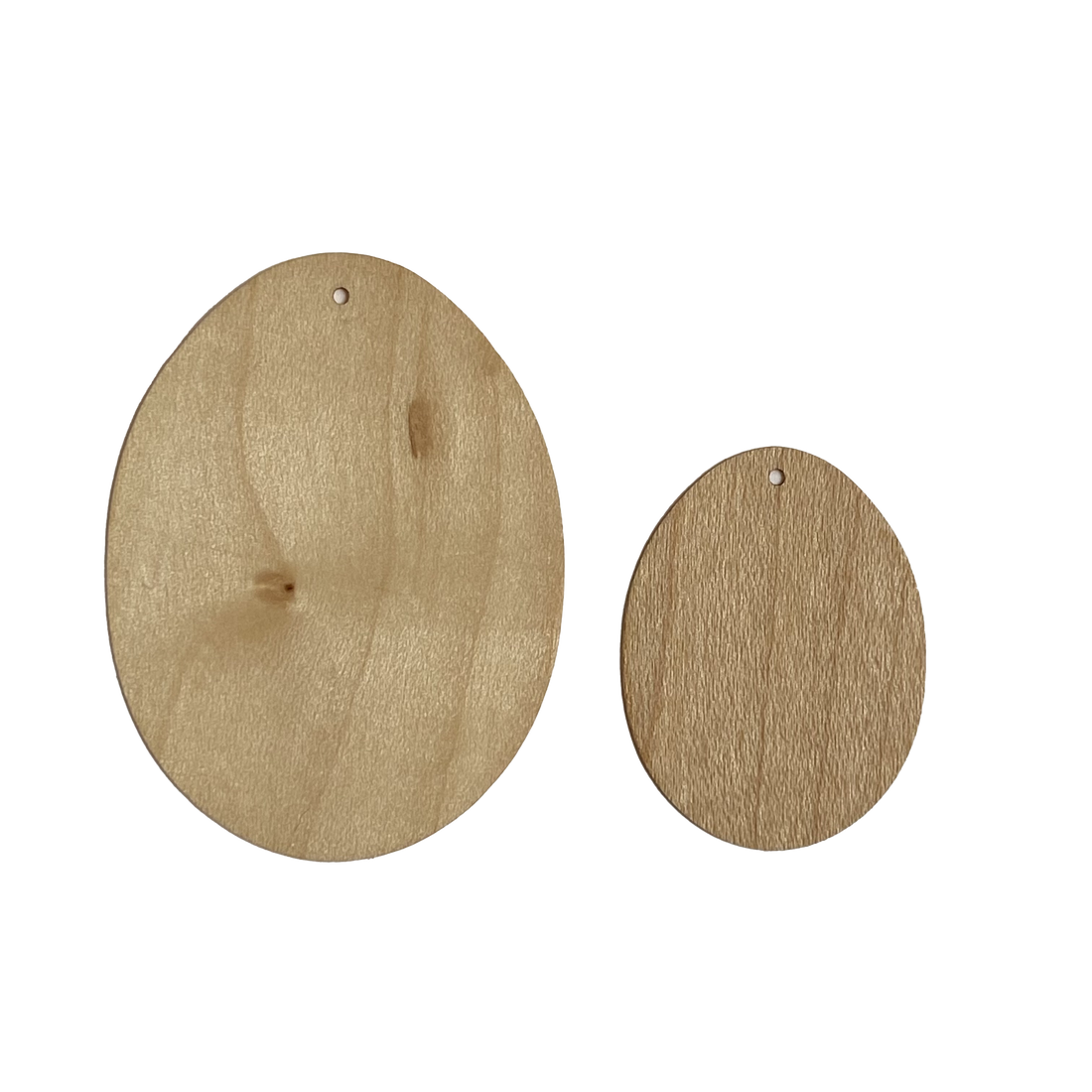 WOODEN LABEL | OVAL EGG SHAPE