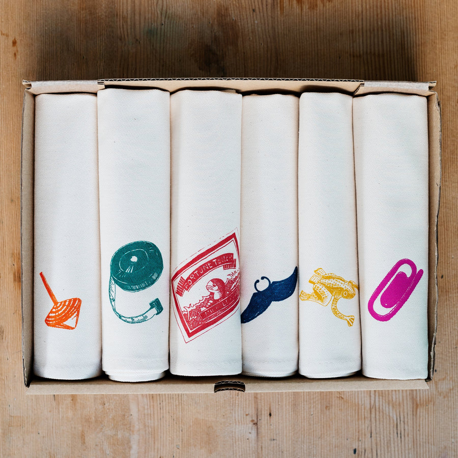 SET 6 NAPKINS | CHRISTMAS CRACKERS