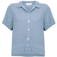 MARILYN BOXY LINEN SHIRT