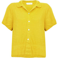 MARILYN BOXY LINEN SHIRT