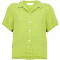 MARILYN BOXY LINEN SHIRT