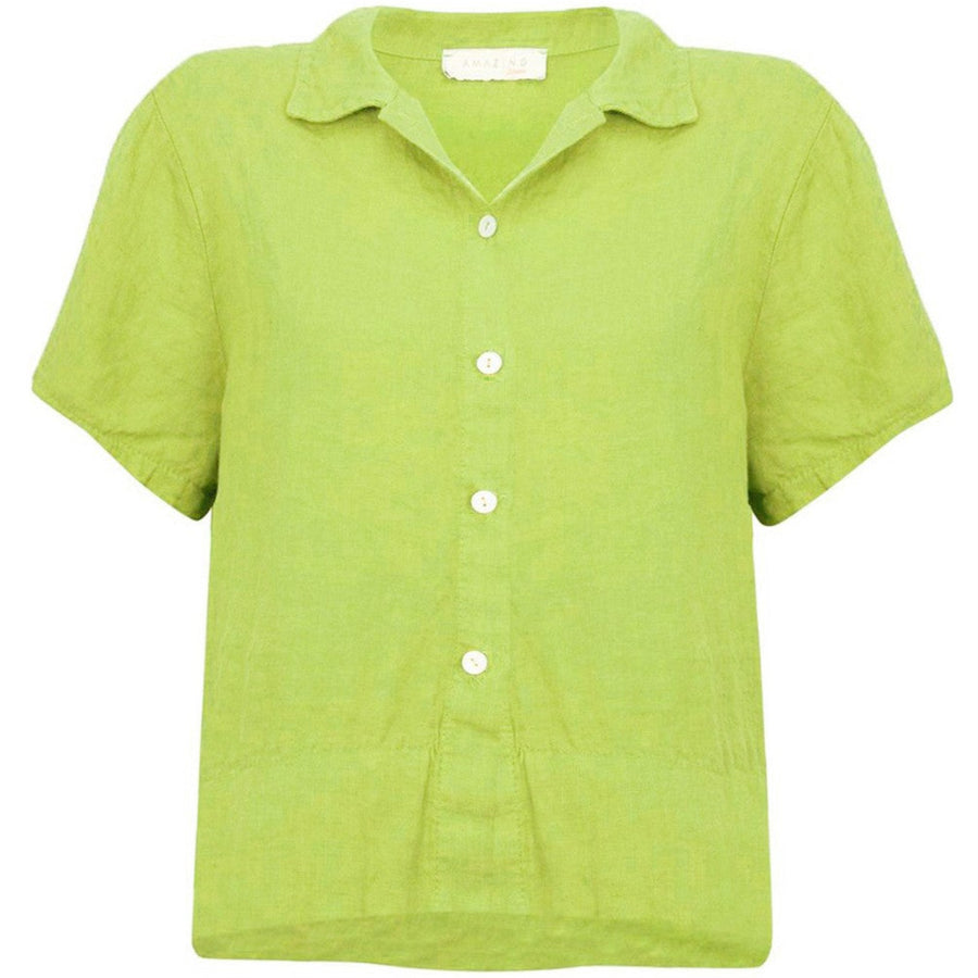 MARILYN BOXY LINEN SHIRT