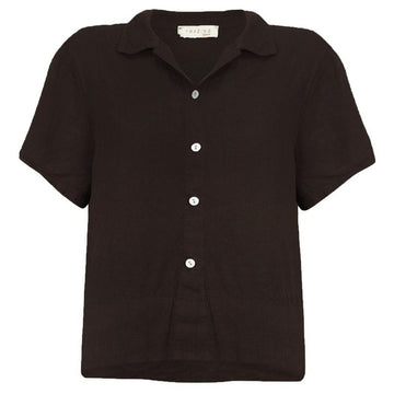 MARILYN BOXY LINEN SHIRT