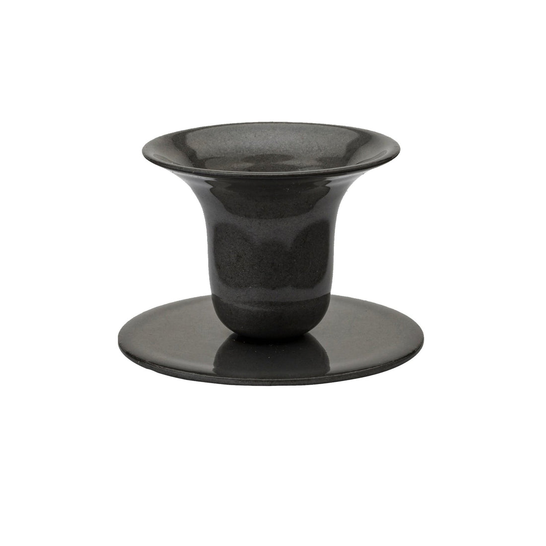 BELL CANDLE HOLDER | BLACK