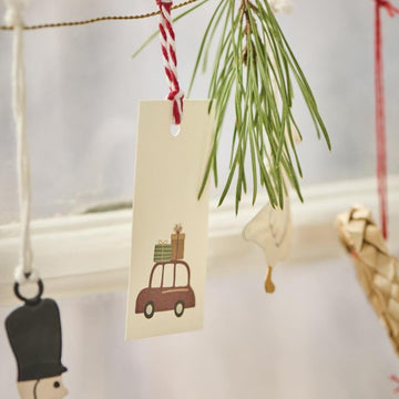 MY NOSTALGIC CHRISTMAS GIFT TAG | CAR WITH GIFTS
