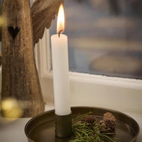 MAGNETIC SINGLE CANDLE HOLDER | BRASS