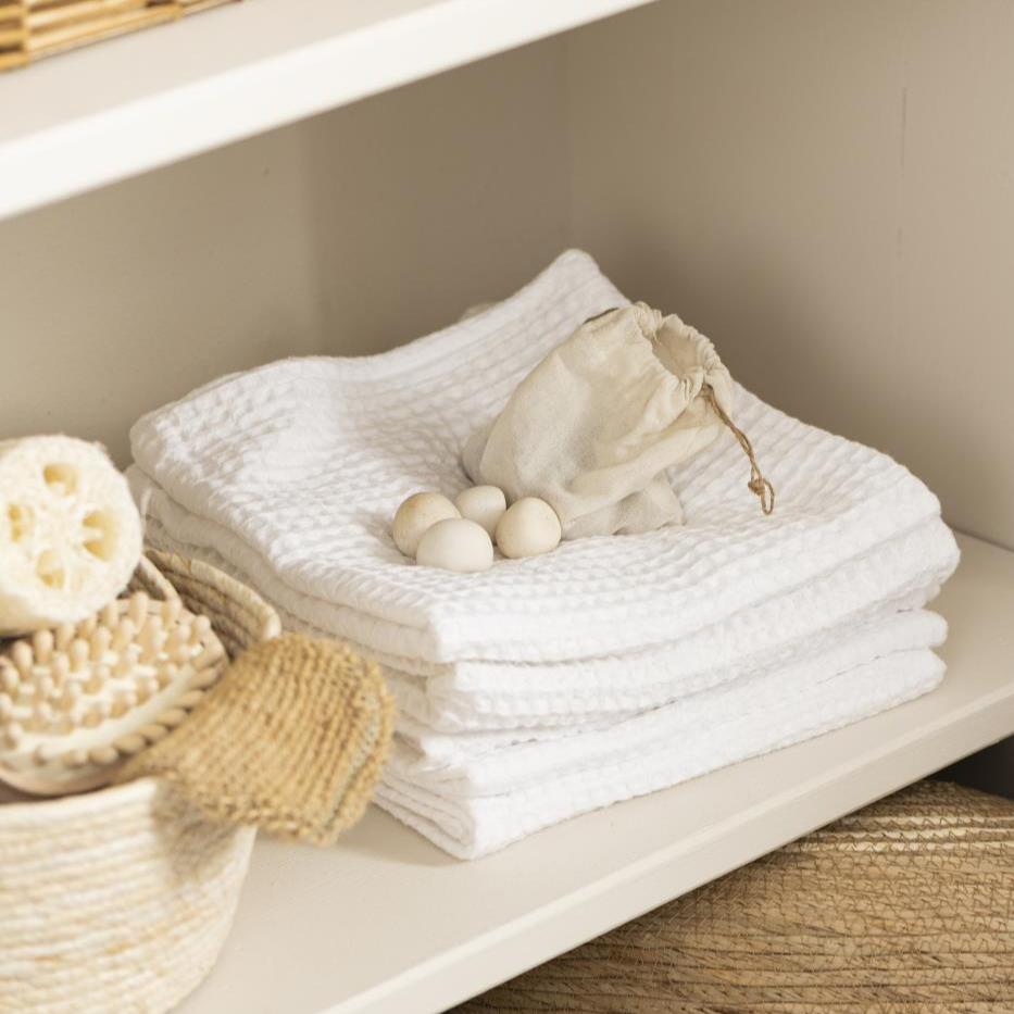 WAFFLE BATH TOWEL | 3 COLOURS