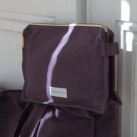 ORGANIC COTTON TOILETRY WASHBAG | PURPLE