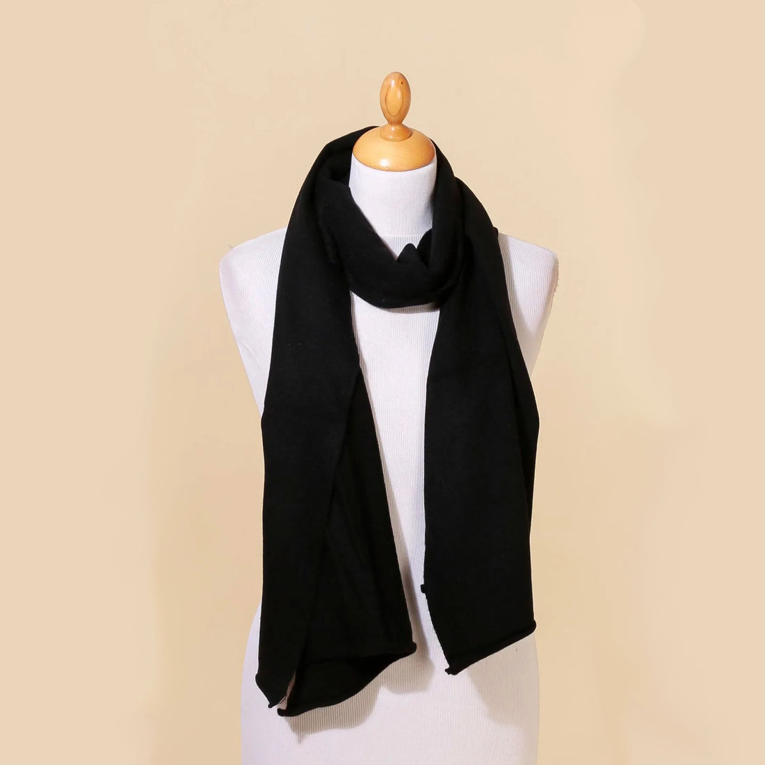 CASHMERE SCARF | BLACK