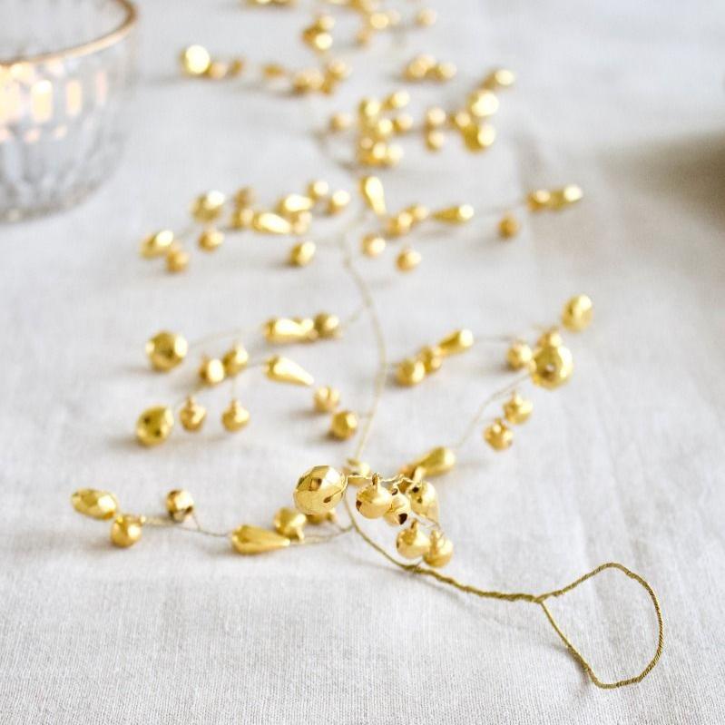 GARLAND OF LITTLE BRASS BELLS