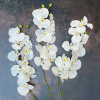 SET 3 FAUX LONG STEM ORCHIDS