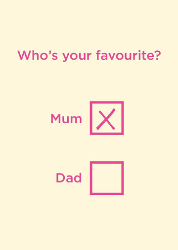 CARD | FAVOURITE MUM