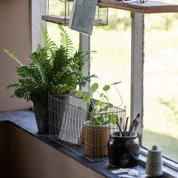 LONG WIRE ZINC BASKET