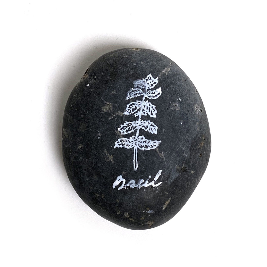 PEBBLE STONE HERB MARKER