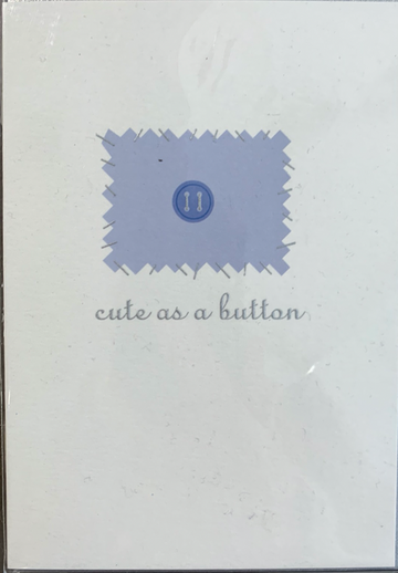 CARD | CUTE AS A BUTTON