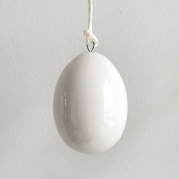 PORCELAIN EGG DECORATION | PLAIN