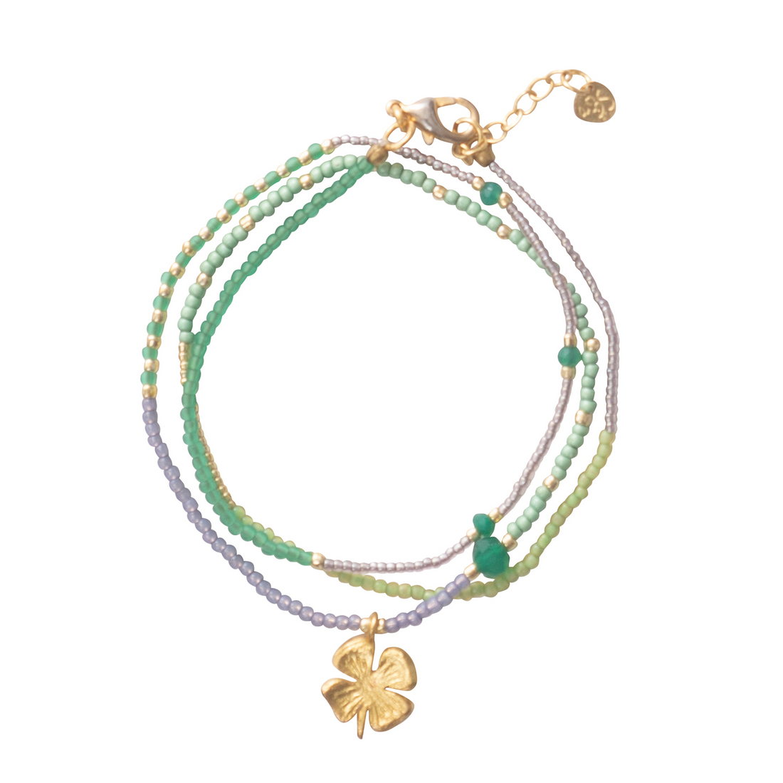 FEEL AVENTURINE GOLD NECKLACE | BRACELET