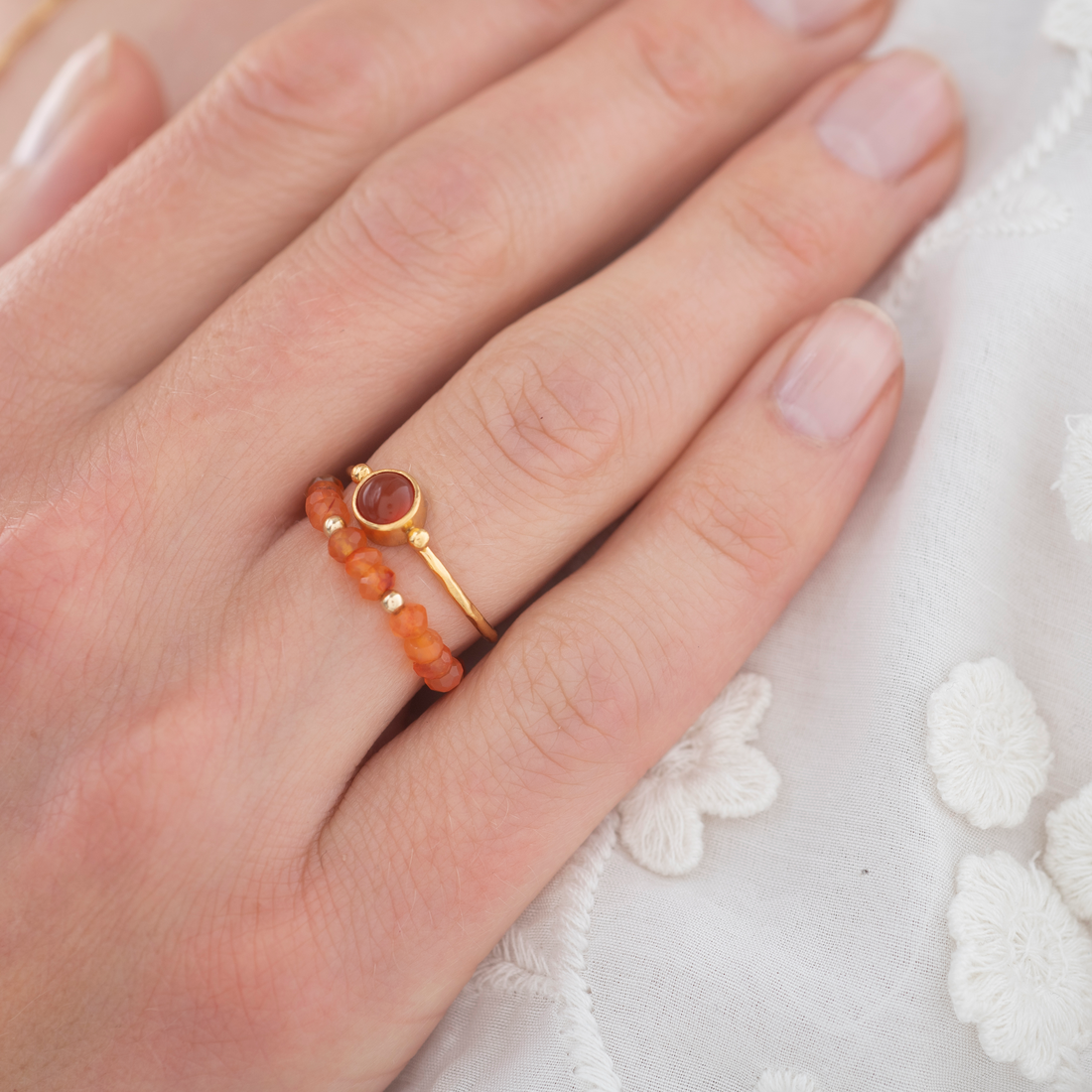 DEDICATED CARNELIAN RING